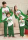Christmas Family Wear Cartoon Cute Print Pajama Set