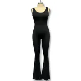 Women Casual Hollow Sports Jumpsuit