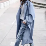 Women Casual Solid Thermal Jacket