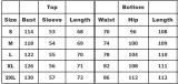 Plus Size Women Autumn Casual V-neck Loose Long Sleeve Top and Wide Leg Pants Two-piece Set