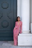 Women Contrast Color Lace Hollow Slit Maxi Dress