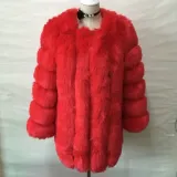 Women's Faux Fur Jacket Autumn And Winter Faux Fur Coat