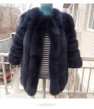 Women's Faux Fur Jacket Autumn And Winter Faux Fur Coat