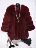 Women's Faux Fur Jacket Autumn And Winter Faux Fur Coat