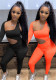 Women's Autumn And Winter Sexy Hollow Sports Solid Color Jumpsuit