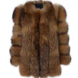 Women's Faux Fur Jacket Autumn And Winter Faux Fur Coat
