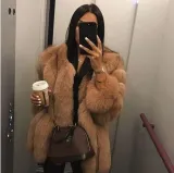 Women's Faux Fur Jacket Autumn And Winter Faux Fur Coat