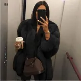 Women's Faux Fur Jacket Autumn And Winter Faux Fur Coat