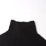 Women Autumn Trend Irregular Off Shoulder Loose Casual Knitting Shirt Long Sleeve Sweater