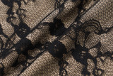 Women autumn sexy v-neck Lace mesh Patchwork Strap Dress