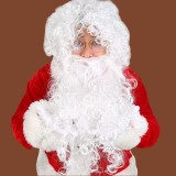 Santa Claus Clothes Plus Size Velvet Christmas Clothes Holiday Classic Performance Clothes