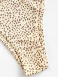 Women Printed Polka Dot Strapless Sexy Two Pieces Swimwear