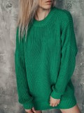 Women loose casual knitting sweater