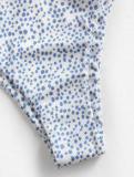 Women Printed Polka Dot Strapless Sexy Two Pieces Swimwear