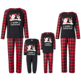 Parent-Child Family Clothing Autumn Family Christmas Pajamas Plaid Children's Clothing Home Clothing Set