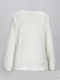 Women's Autumn And Winter Sweater Long Sleeve Fluffy Women's Pullover Knitting Shirt