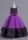Children's Dress Sequined Children's Dress Bow Princess Dress Flower Girl Performance Dress