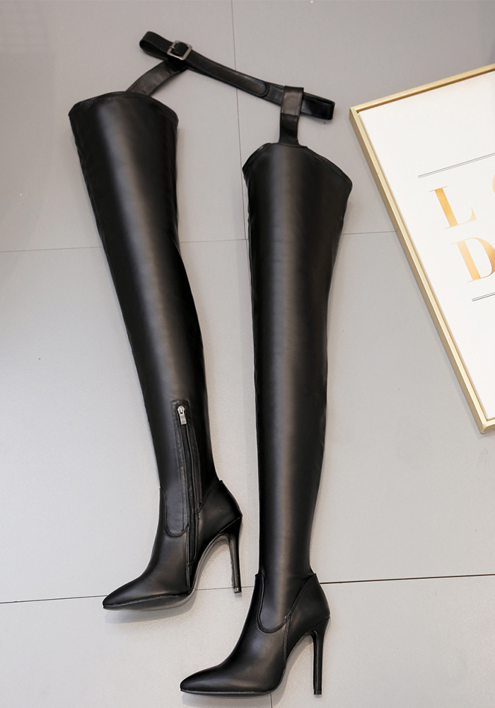 plus size stiletto boots