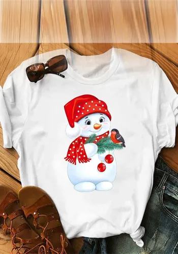 Women Basic Printed T-Shirt