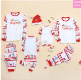 Christmas Parent-Child Clothing Autumn Clothing Round Neck Long-Sleeved Family Home Clothes Set
