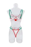Autumn And Winter Fashionable Flower Embroidery See-Through Sexy Lingerie For Women