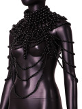 Pearl Body Vest Accessories Body Chain