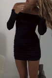 Women Clothing Party Off Shoulder Bodycon Dress