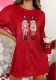 Women Sequin Short Sleeve Loose Casual Top