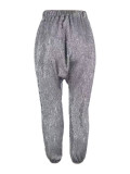 Women Autumn and Winter Sequins Pant