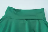 Women's Winter Fashion Sexy Hollow Slim High Neck Long Sleeve Dress