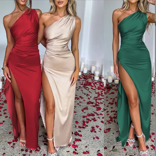 Women Backless Slim Dress