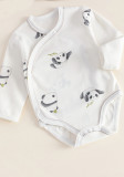 Baby cotton Basic Printed Onesie Long Sleeve Romper