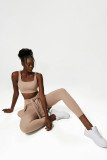 Classic Yoga Wear Set for Women Plus Size Women's Sportswear Three-Piece Fitness Wear Set