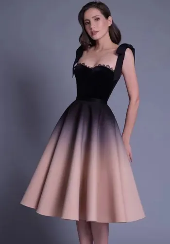 Princess Dress Christmas Gradient Pink Slim Straps Sleeveless Women's Party Dress