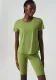 Short Sleeve Yoga Suit for Women Summer Plus Size Stretch Two Piece Fitness Shorts set Quick Drying Sports Wear