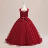 Girl Puffy Princess Dress Christmas Evening Dress
