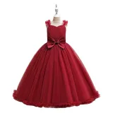 Girl Puffy Princess Dress Christmas Evening Dress
