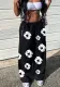 Women Fashion Print Loose Casual Sweatpants