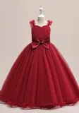 Girl Puffy Princess Dress Christmas Evening Dress