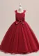 Girl Puffy Princess Dress Christmas Evening Dress