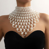 Jewelry Pearl Necklace Bridal Shoulder Chain