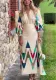Spring Printed Fashionable Chic Career Dress