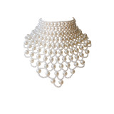 Jewelry Pearl Necklace Bridal Shoulder Chain