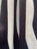 Trendy Stripe long sleeve loose Plus Size Dress