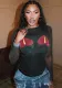 Women Style Print Round Neck Long Sleeve Basic Top