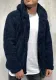 Autumn And Winter Men's Hooded Solid Color Fleece Sweater Fashionable Clothing