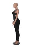 Women Sexy Sleeveless Stretch Jumpsuit