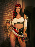 Halloween Pirate Costume Cosplay Uniform Temptation Costume