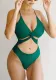Women sexy bikini cross one piece Swimwear