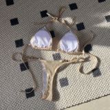 Women sexy shiny pearl Swimwear
